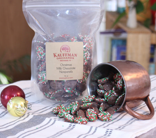 Milk Chocolate Nonpareils Christmas Candy