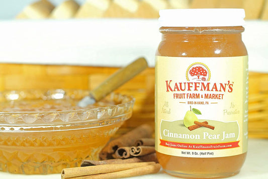 Cinnamon Pear Jam, All Natural, No Preservatives