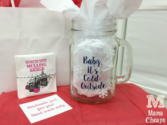 Baby it's Cold Outside' DIY Mulled Cider Mug Gift Idea