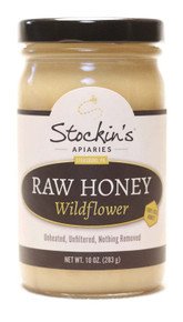 Raw Wildflower Honey, Unheated and Unfiltered