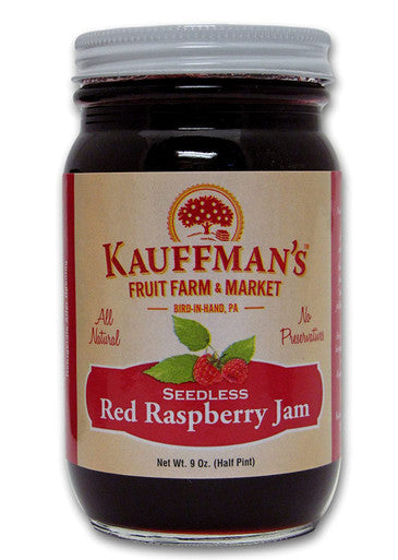 Seedless Red Raspberry Jam