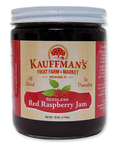 Seedless Red Raspberry Jam