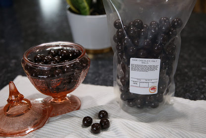 Kauffman Orchards Dark Chocolate-Covered Malt Balls In Bulk