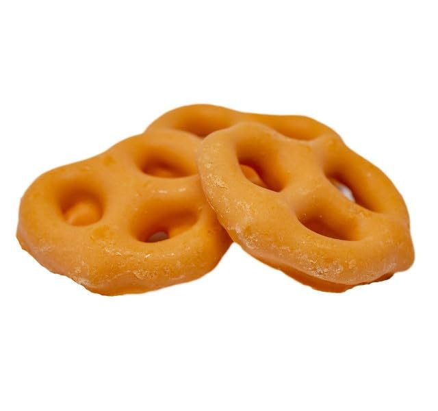 Pumpkin Spice Yogurt Covered Pretzels