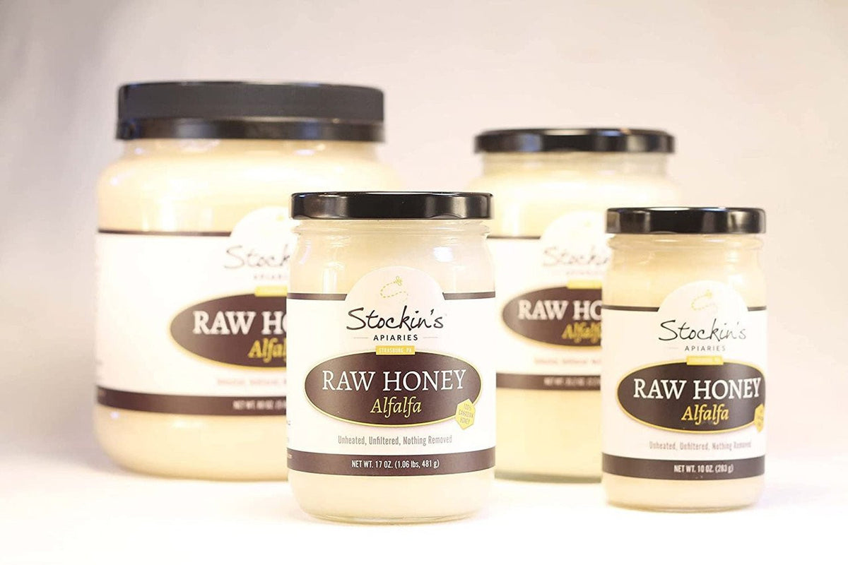 Raw Alfalfa Honey, Unheated and Unfiltered