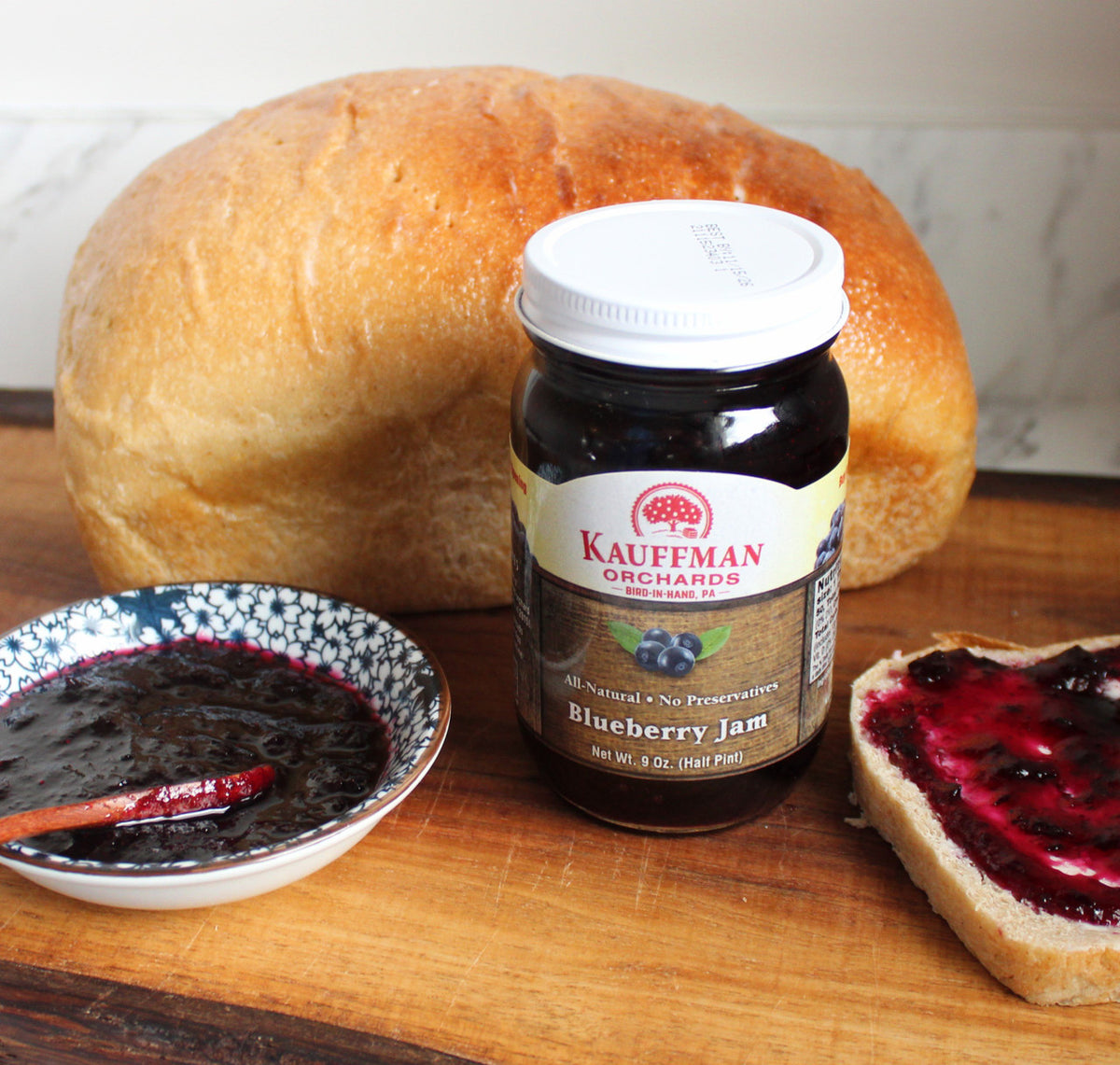 Blueberry Jam, All Natural, No Preservatives