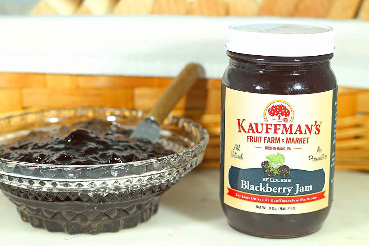 All Natural Blackberry Fruit Spread