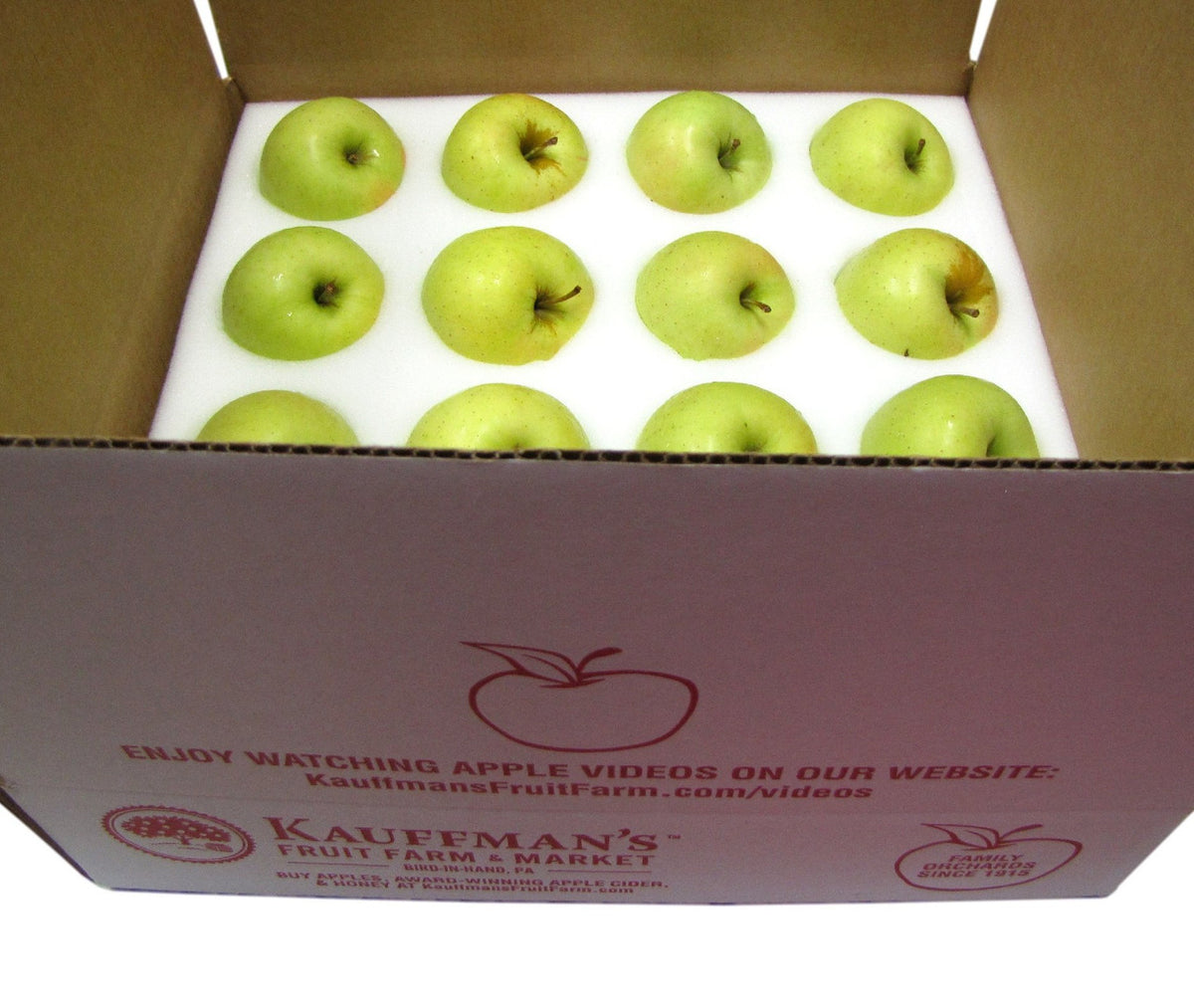 Kauffman Orchards Fresh Golden Delicious Apples, Hand-Picked in Our Lancaster County Orchard