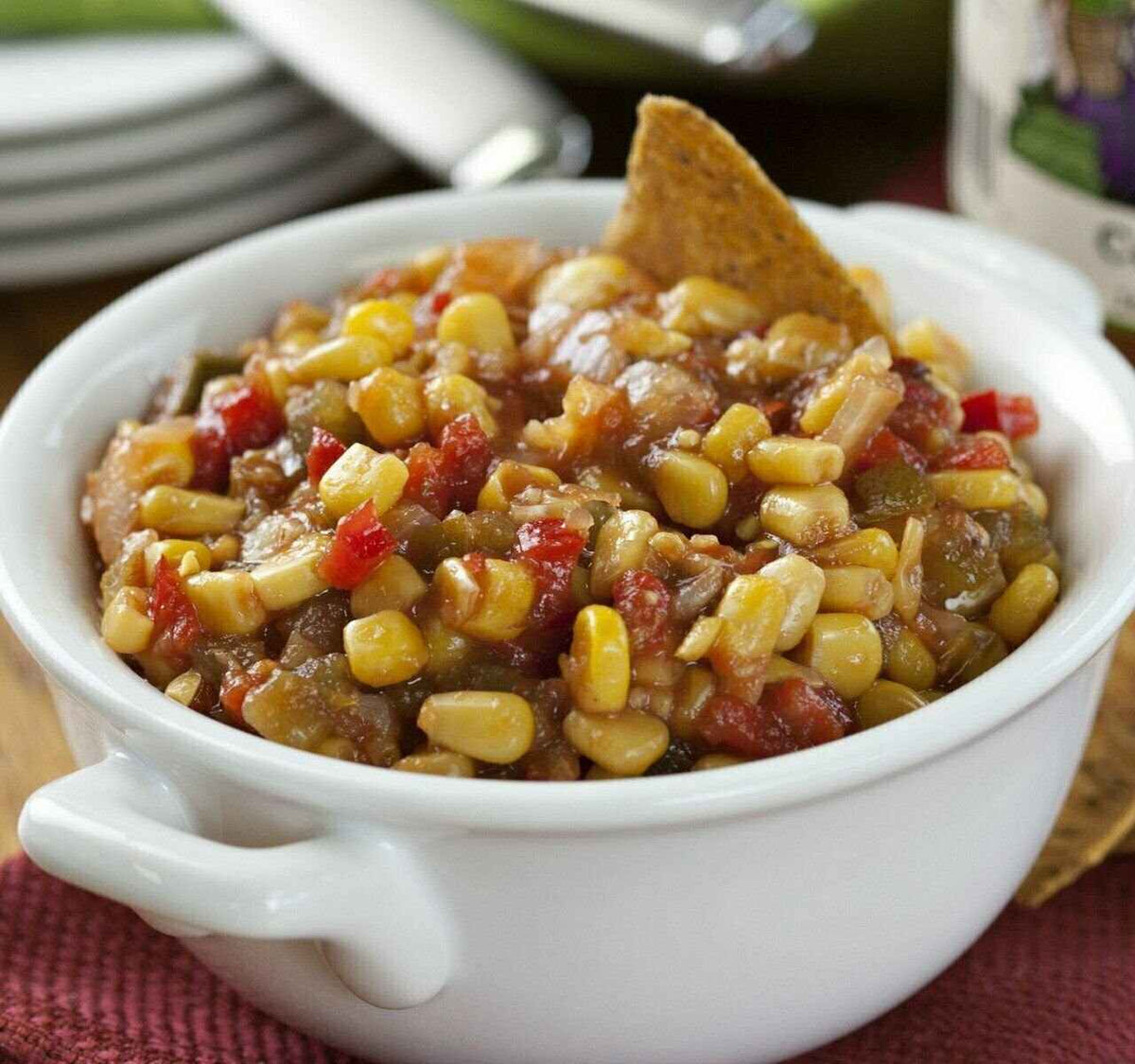 Jake & Amos Corn Salsa, 32 Oz. Jar