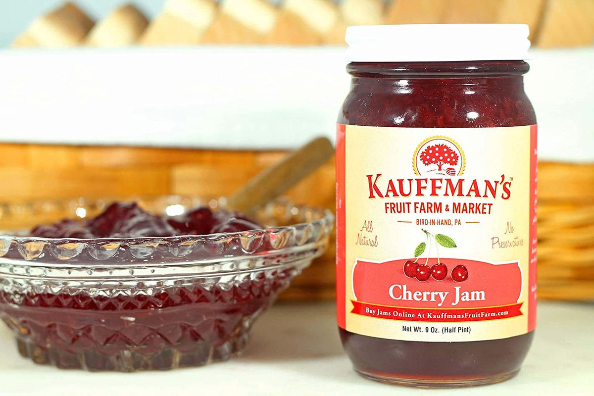 Kauffman Orchards All Natural, Cherry Jam