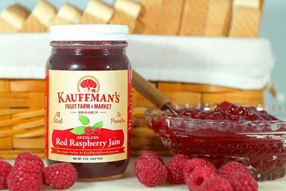 Seedless Red Raspberry Jam