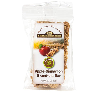 AmishTastes Homemade, Lightly Sweetened, Soft & Chewy Chocolate Chip Granola Bars by Schlabach, 2.8 Oz.