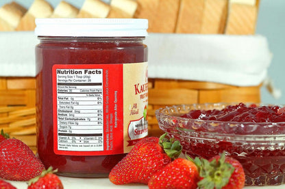 All-Natural Strawberry Jam, No Sugar Added