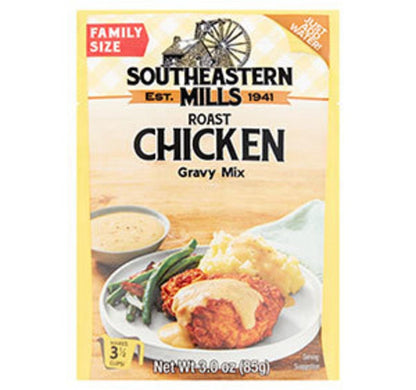 Roast Chicken Gravy Mix by Southeastern Mills, 3 Oz.