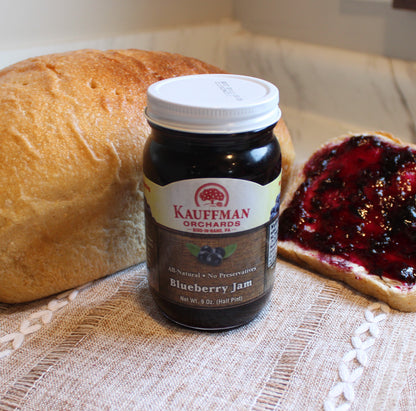 Blueberry Jam, All Natural, No Preservatives