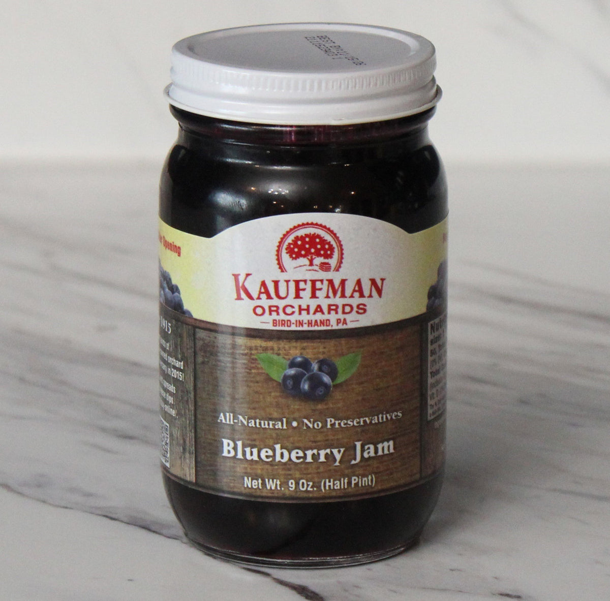 Blueberry Jam, All Natural, No Preservatives