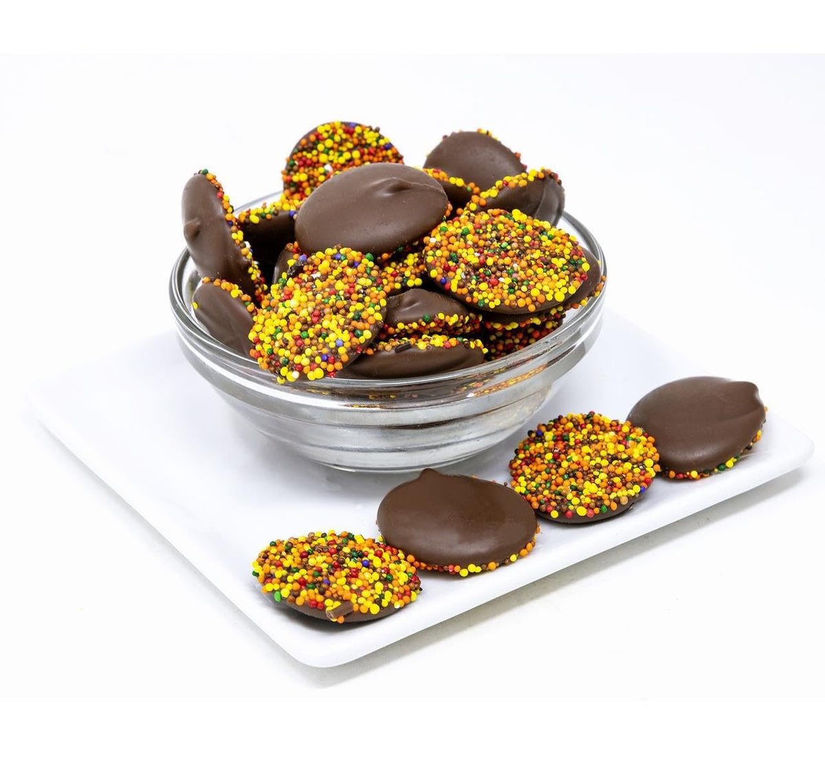 Kauffman Orchards Milk Chocolate Fall Nonpareils, 14 Ounce Bag