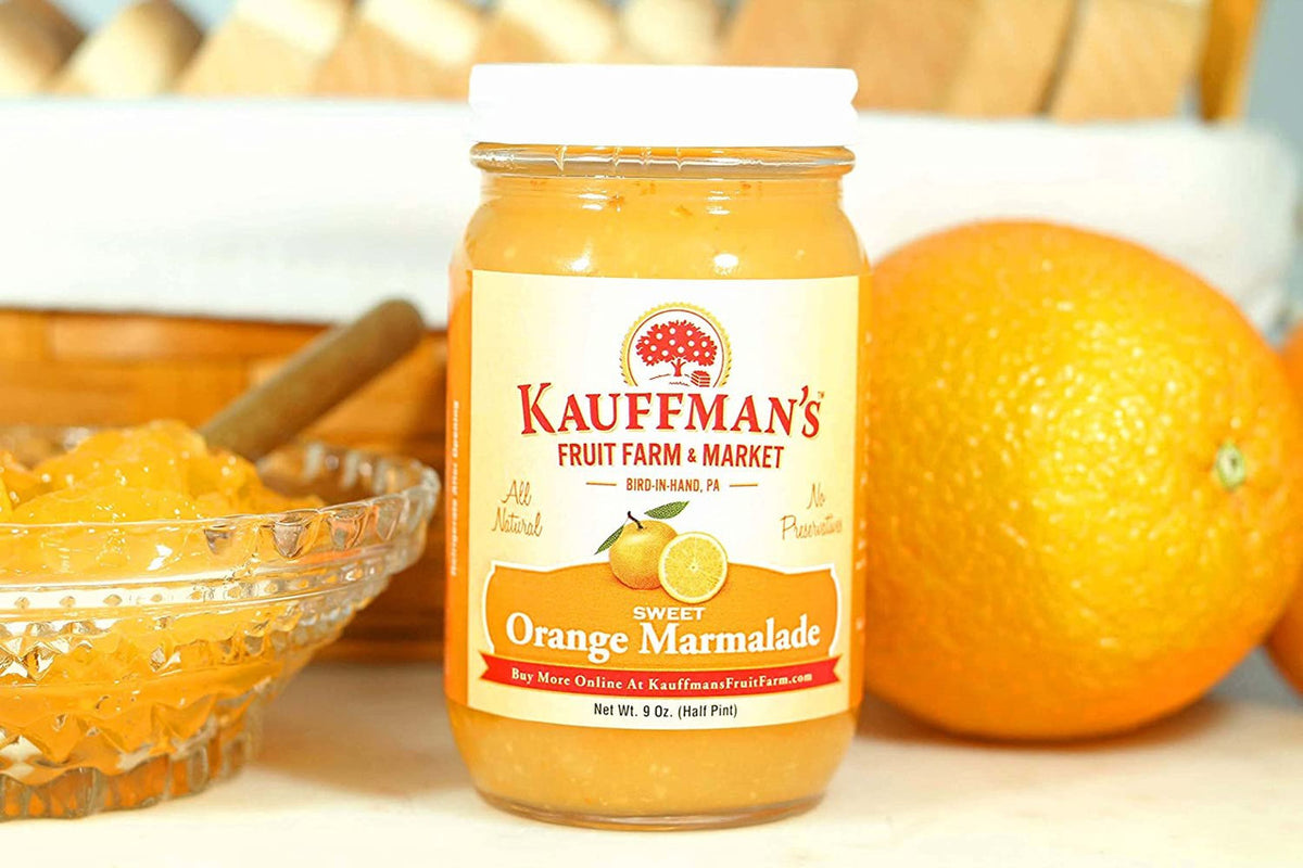 All-Natural Sweet Orange Marmalade, No Preservatives