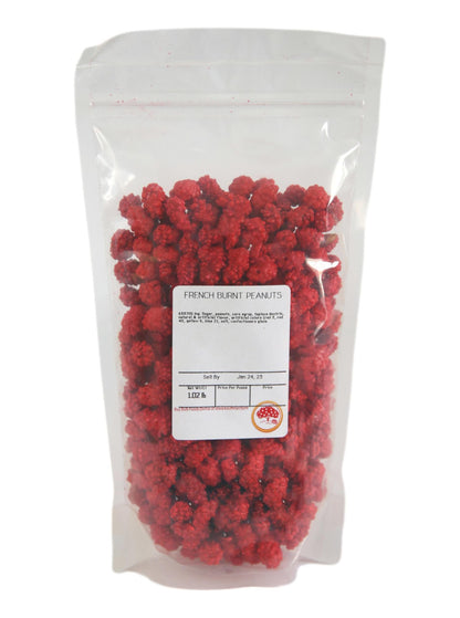French Burnt Peanuts, 1 lb. Bag