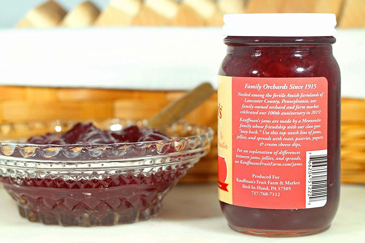 Kauffman Orchards All Natural, Cherry Jam
