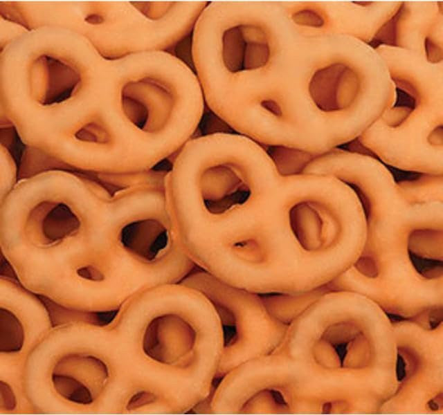 Pumpkin Spice Yogurt Covered Pretzels