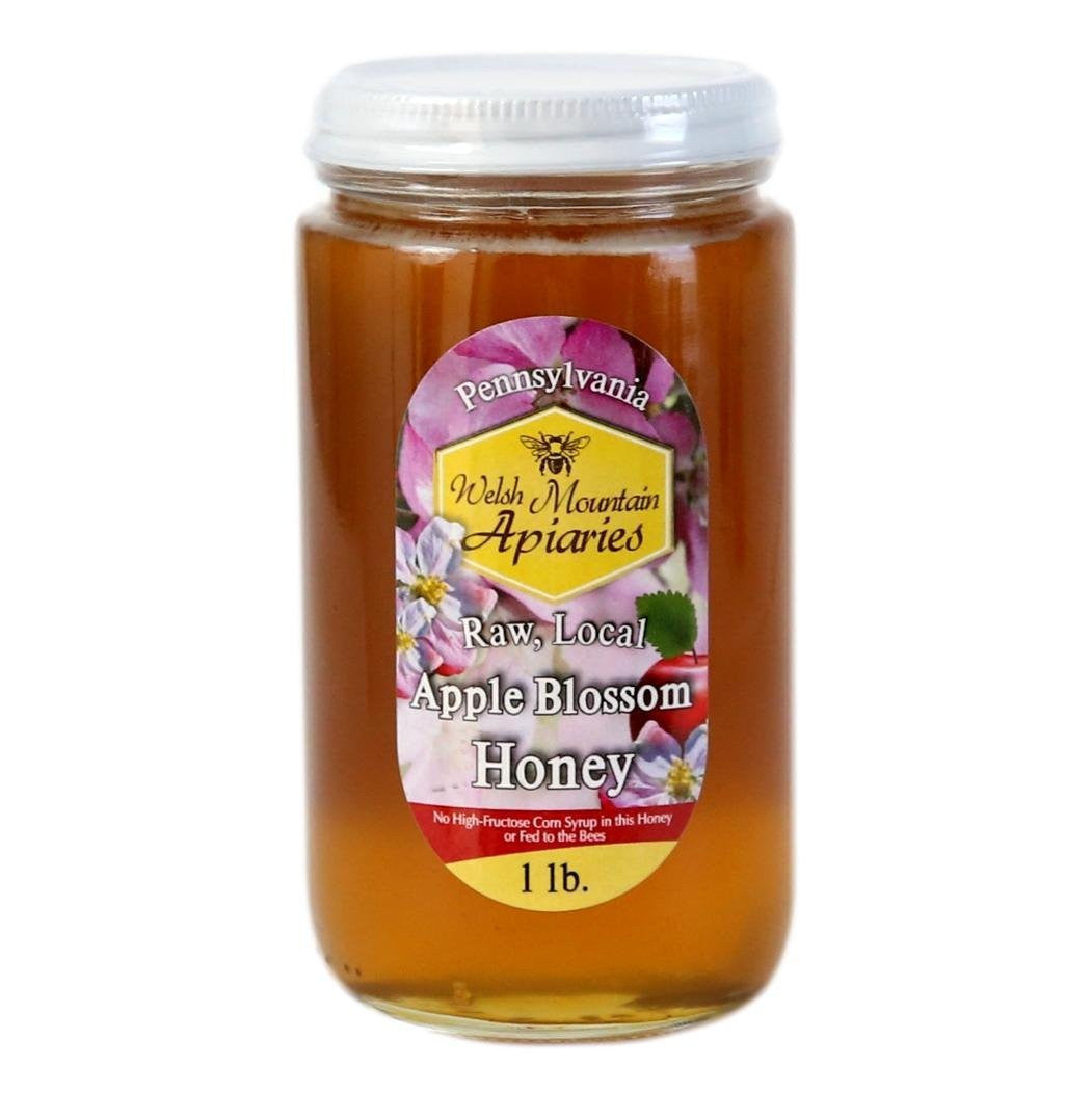 Pennsylvania Apple Blossom Honey by Welsh Mountain Apiaries, Raw and Unfiltered