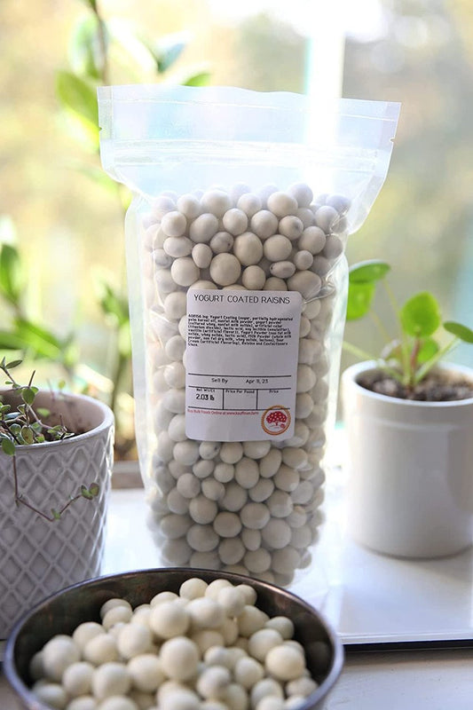 Yogurt Covered Raisins in Bulk