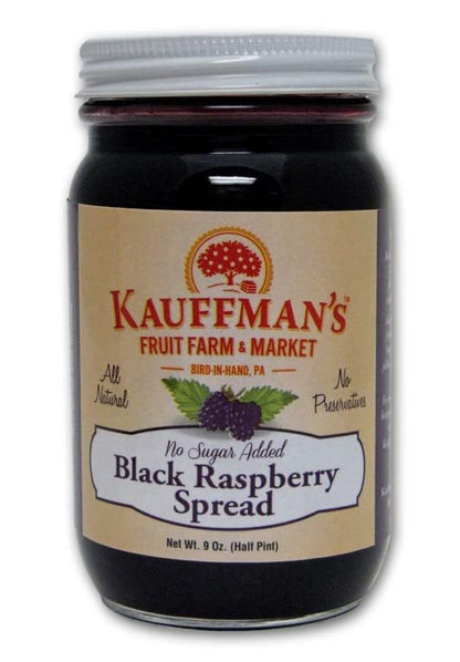 Seedless Black Raspberry Jam, All Natural, No Preservatives