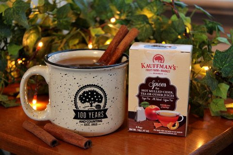 Kauffman Orchards Spice Bags for Hot Mulled Cider, 8 Ct (Pack of 2)