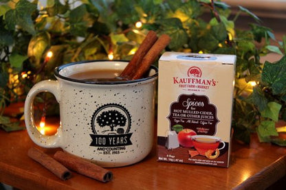Kauffman Orchards Spice Bags for Hot Mulled Cider, 8 Ct (Pack of 2)