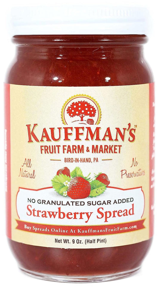 All-Natural Strawberry Jam, No Sugar Added
