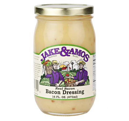 Jake & Amos Homemade Bacon Dressing, 16 oz. Jar