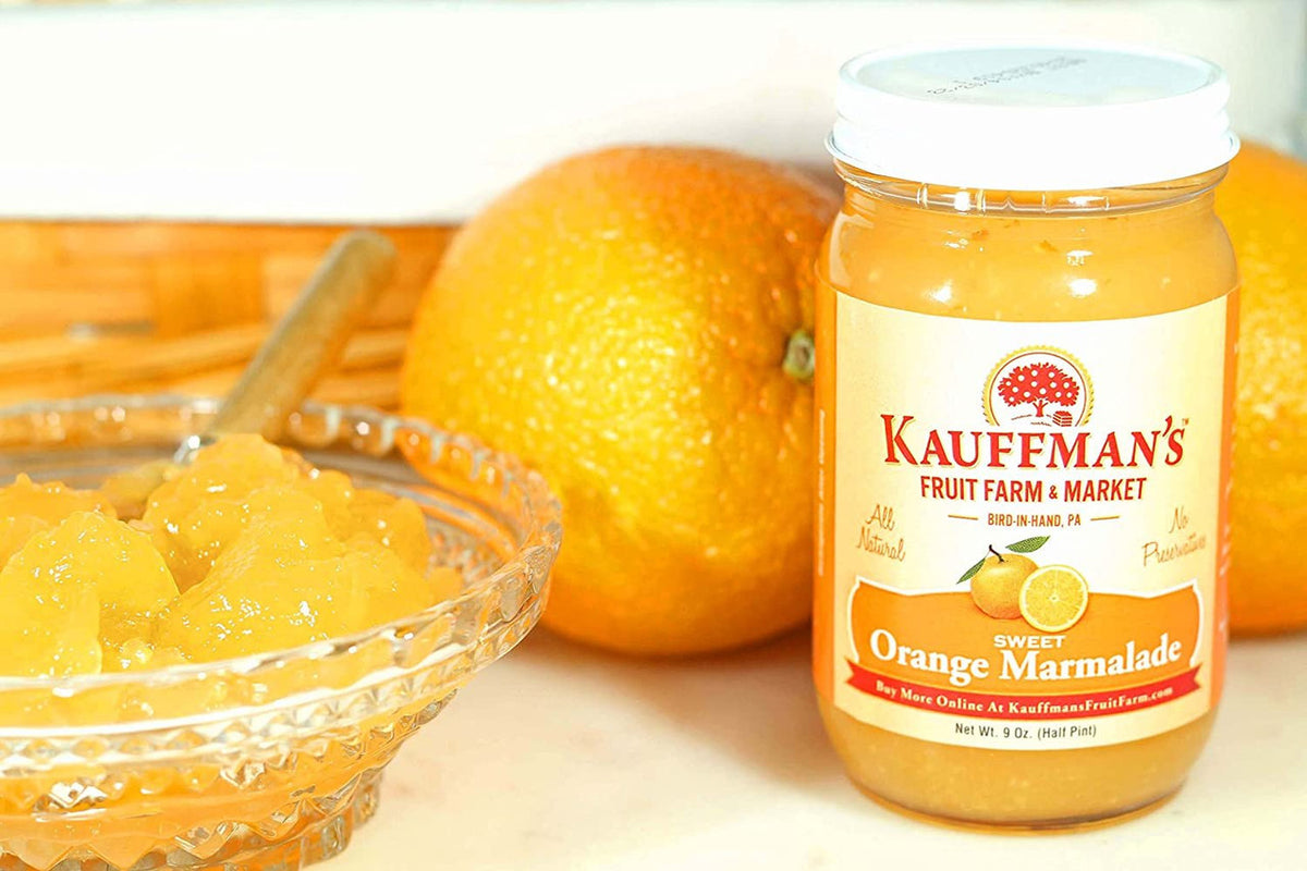 All-Natural Sweet Orange Marmalade, No Preservatives