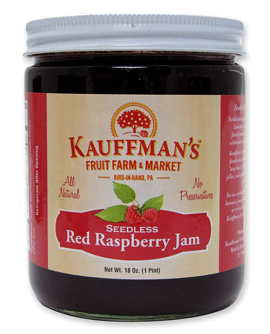 Seedless Red Raspberry Jam