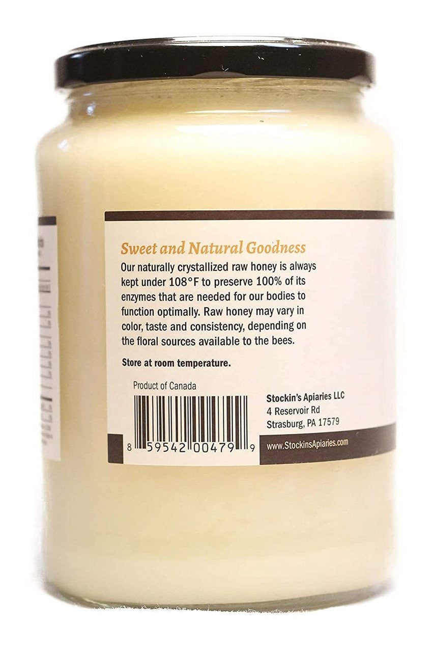Raw Alfalfa Honey, Unheated and Unfiltered