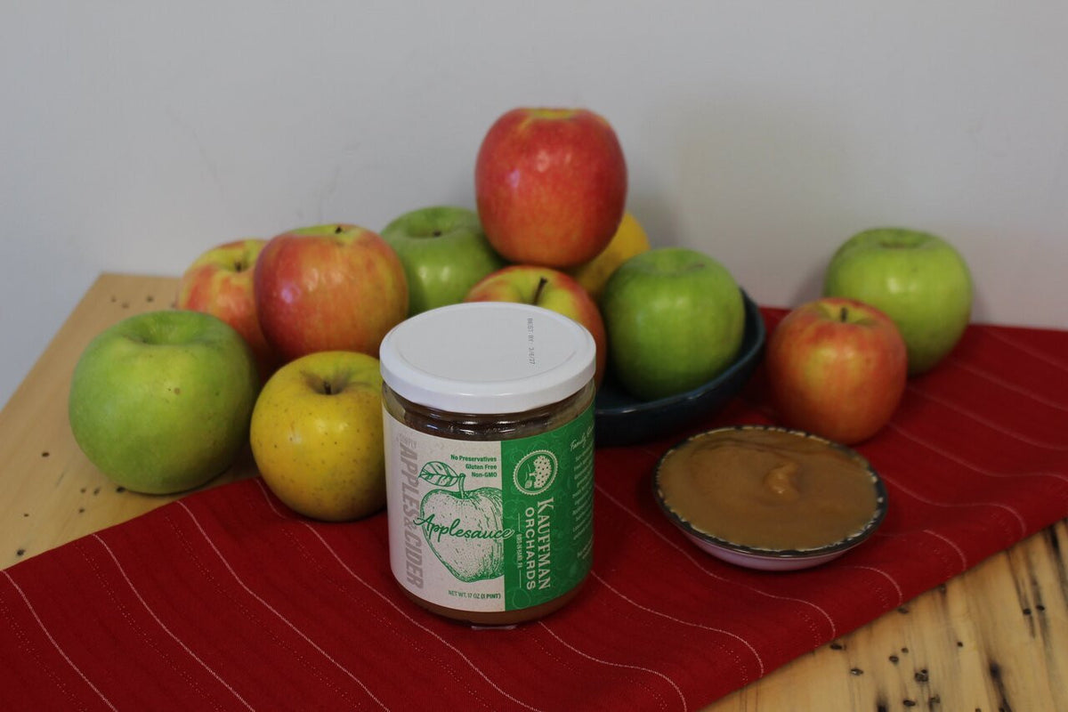 Small Batch Applesauce, No Sugar or Spice Added, 17 oz. Jar