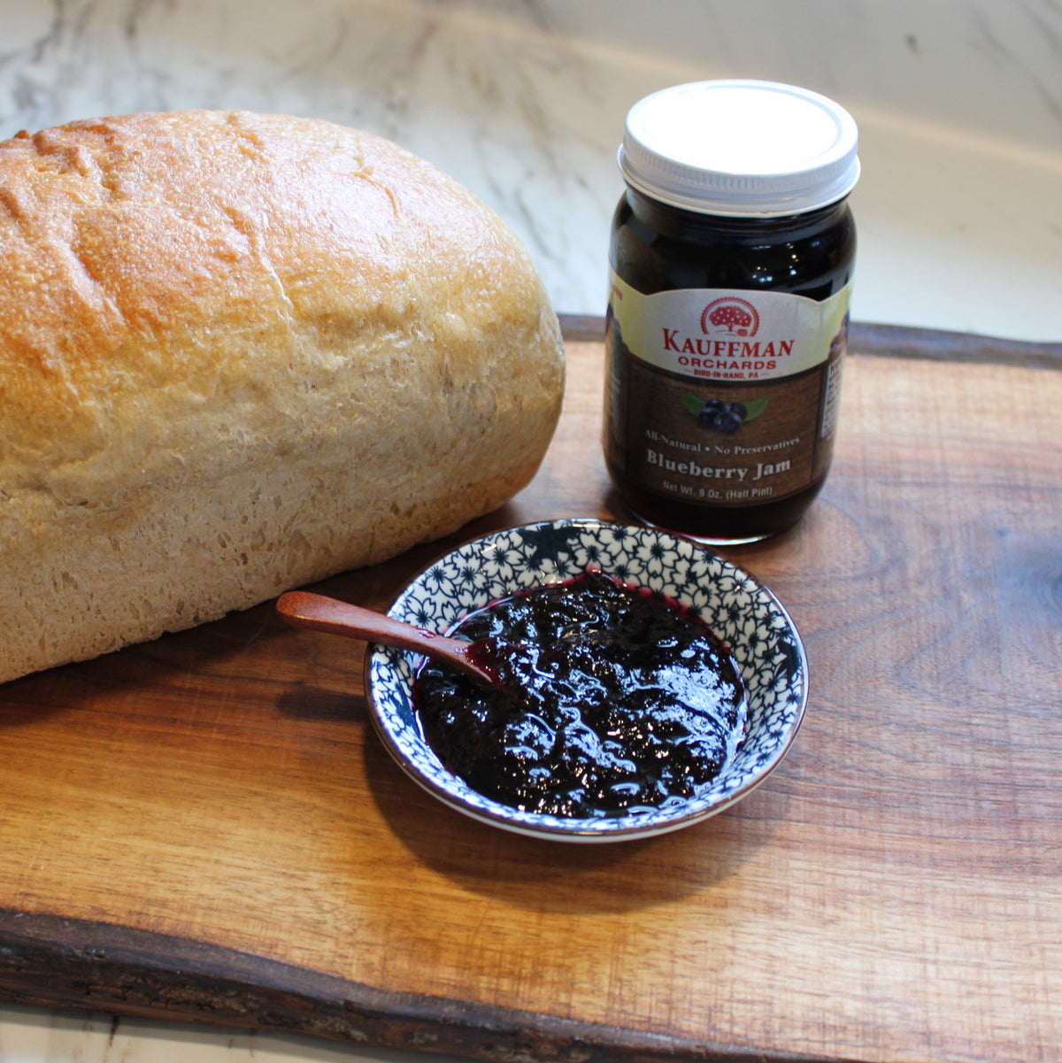 Blueberry Jam, All Natural, No Preservatives