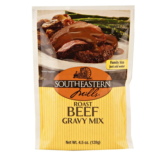 Roast Beef Gravy Mix by Southeastern Mills, 4.5 Oz.