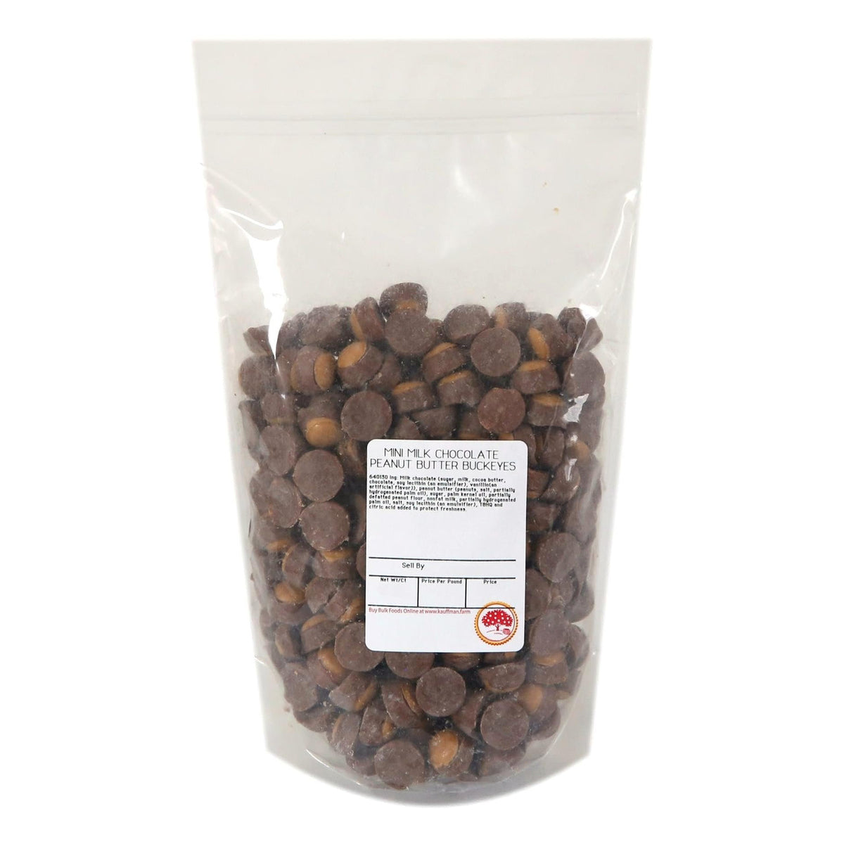 Kauffman Orchards Mini Milk Chocolate Peanut Butter Buckeyes