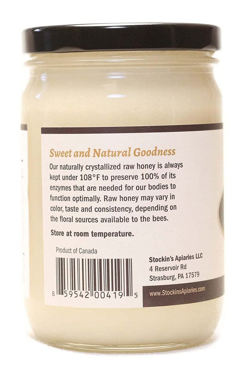 Raw Alfalfa Honey, Unheated and Unfiltered