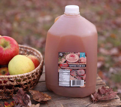 Homemade, Fresh-Pressed Apple Cider