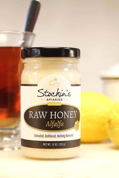 Raw Alfalfa Honey, Unheated and Unfiltered