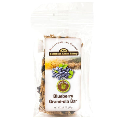 AmishTastes Homemade, Lightly Sweetened, Soft & Chewy Chocolate Chip Granola Bars by Schlabach, 2.8 Oz.