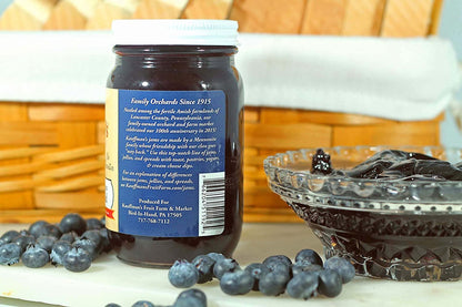 Blueberry Jam Spread, No Granulated Sugar Added, All Natural