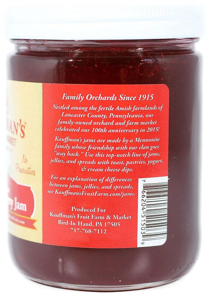 Seedless Red Raspberry Jam
