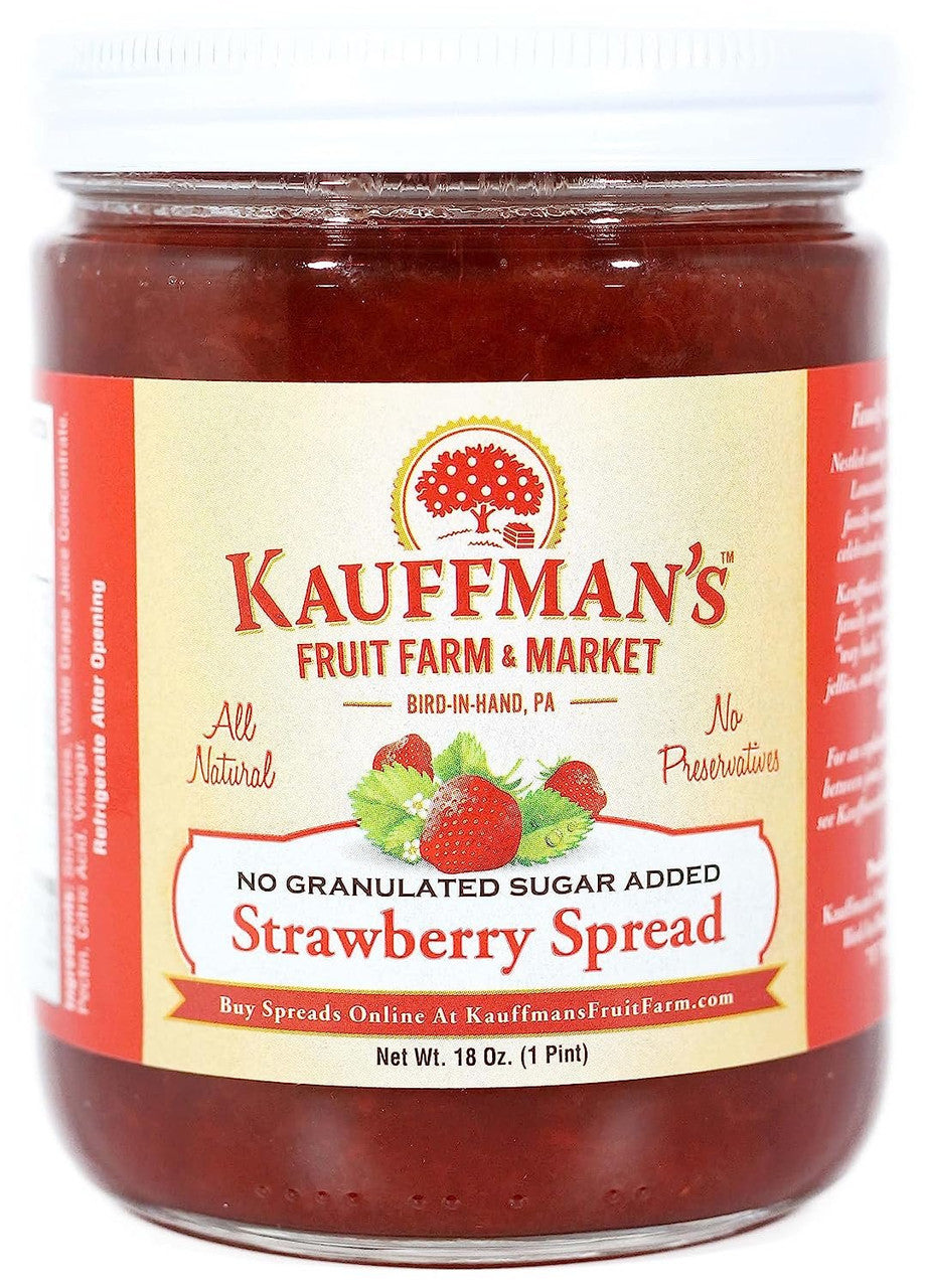 All-Natural Strawberry Jam, No Sugar Added