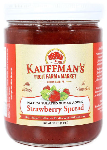 All-Natural Strawberry Jam, No Sugar Added