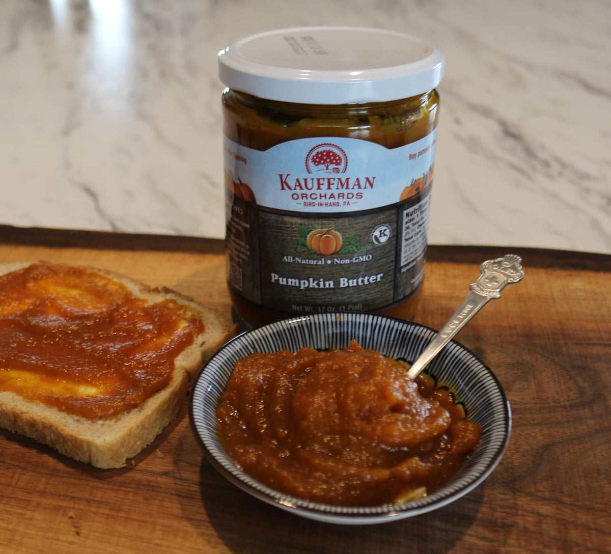 Pumpkin Butter Spread, With Sugar and Spice, 17 Oz. Jar