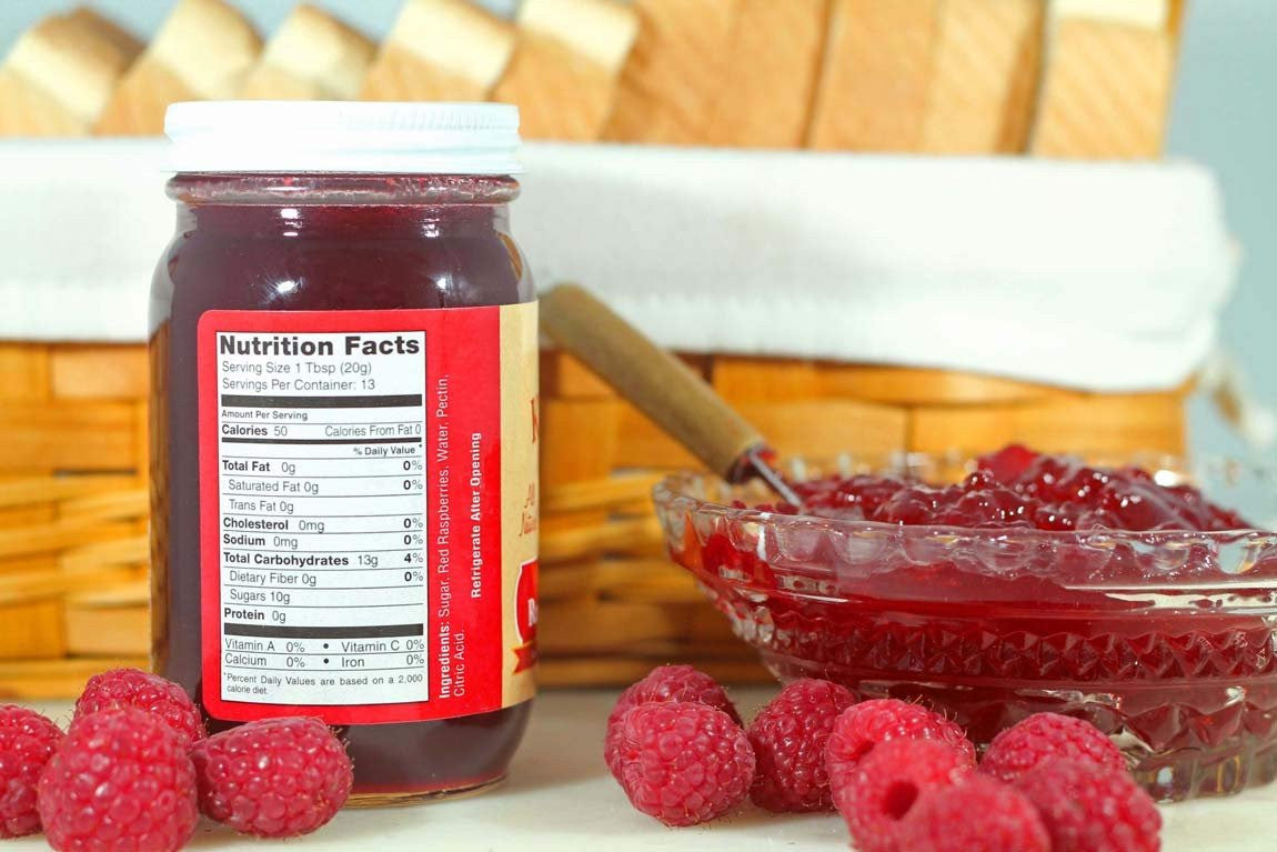 Seedless Red Raspberry Jam