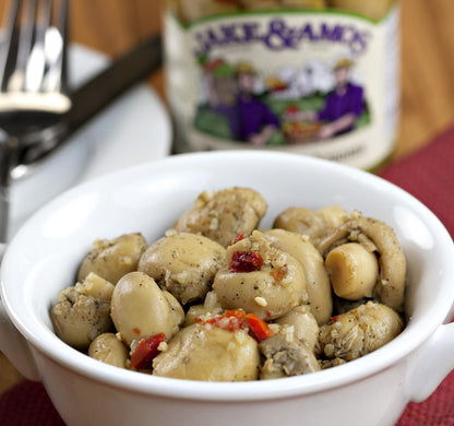 Jake & Amos Marinated Mushrooms, 16 Oz.